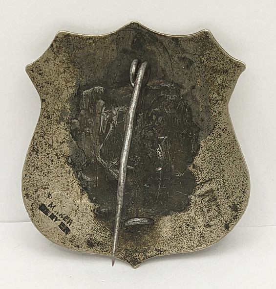 Wonderful Old West 1870s-80s Denver Express Co. Messenger Badge #107 by Denver Maker