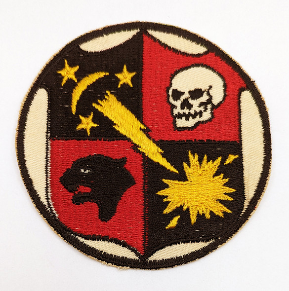 Scarce ca 1948 USN FAWTUPAC Flight Jacket Patch Embroidered on Twill