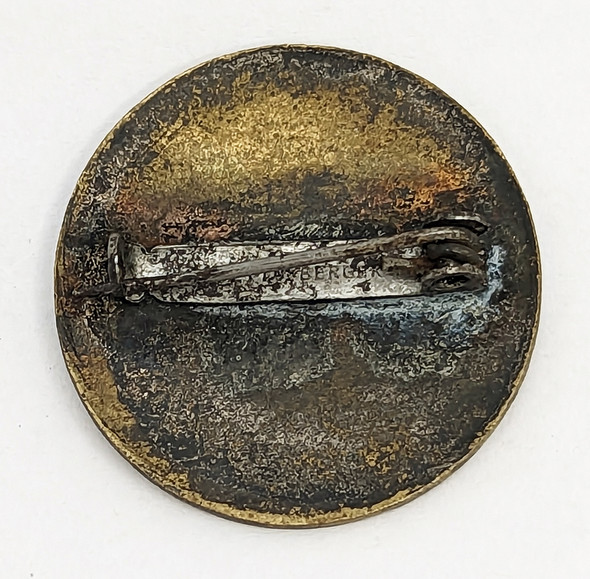 Wonderful WWI Austrian Aviation Enameled 1916 Patriotic Badge/Pin