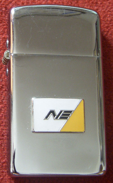 1960s Warrior Construction Advertising Lighter by Park - Flying