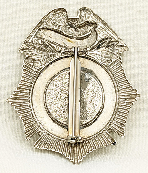 Beautiful LARGE ca 1940 Adams Co CO Deputy Sheriff Badge #144