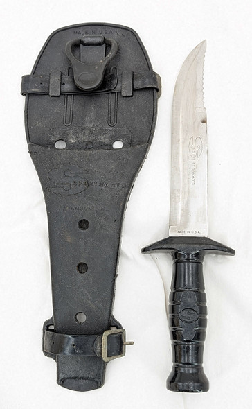 Awesome 1960s Scuba/Dive Shark Knife US Made in California by Sportsways