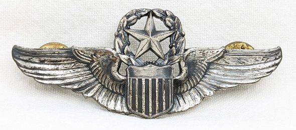 Beautiful ca 1953 USAF Command Pilot Wing in Sterling by CORO 12C