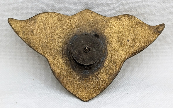 Rare 1940s-Early 1950s Roadway Express Inc Truck Driver Hat Badge with Teamsters Logo