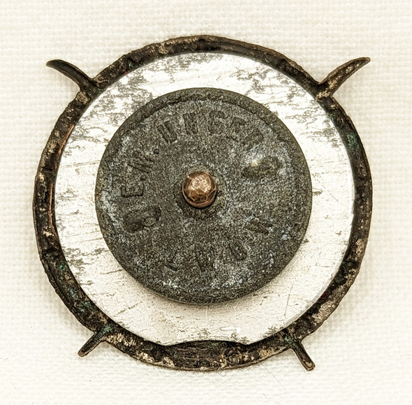 Ext Rare 1920-21 Polish 7th Air Escadrille aka The Kosciuszko Squadron Enlisted Man Silvered Bronze