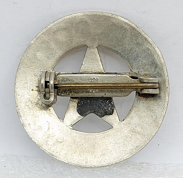 Rare Late 1950s American Legion Womens Metropolitan Post 206 MEN's AUXILIARY VIGILANTES Member Badge