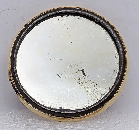 Scarce ca 1890s American Line Steamship Co Adv Pocket Mirror Philadelphia Liverpool-Scandinavia