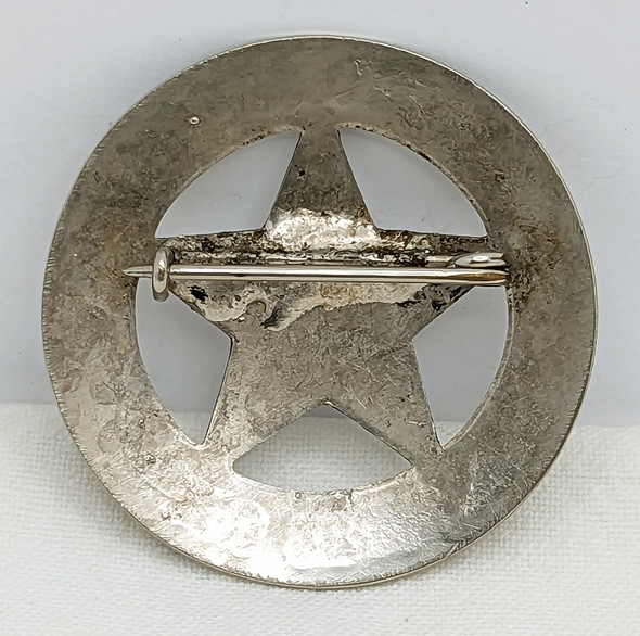 Rare 1910s Deschutes Co OR Deputy Sheriff Circle Star Badge Probably First Issue