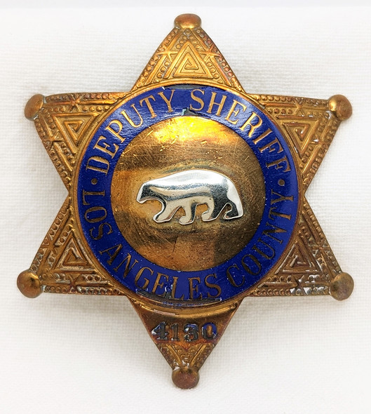 Great ca 1970 Full Sheriff Badge of Sheridan Co Wyoming by
