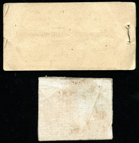 WWII Chinese Pointie-Talkie Book and Flag