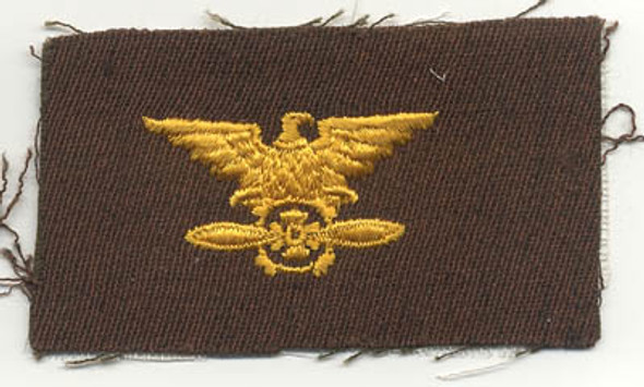 WWII US-Made Chinese Aviation Cadet Badge in Orange