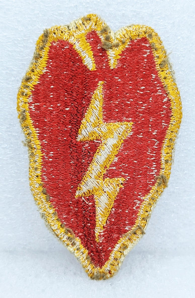 Korean War US Army 25th Inf Div AKA Tropic Lightning Division Shoulder Patch