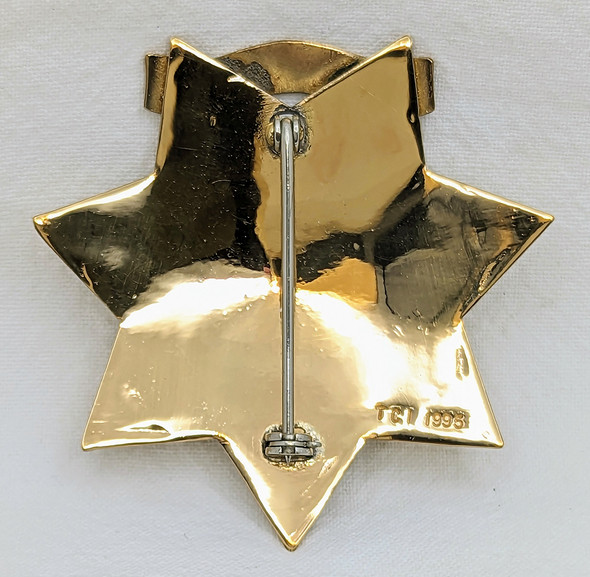 Beautiful LARGE 1995 Florence AZ Police Officer Badge by TCI