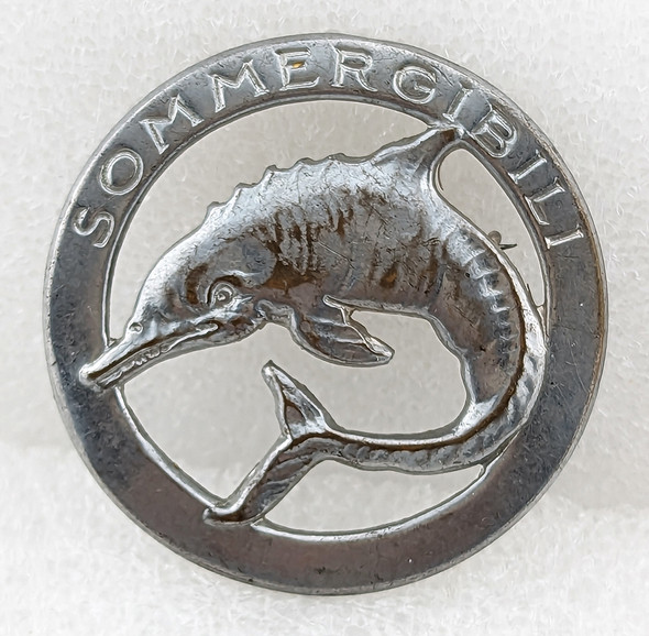 Rare 1930s-Early WWII Italian Navy regia Marina Enlisted Ranks Large Submariner Badge Sommergibili