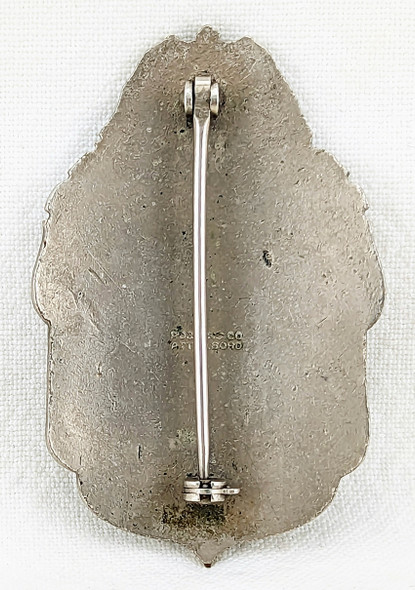 Rare 1930s Connecticut Forest Fire Service Warden Badge by Robbins