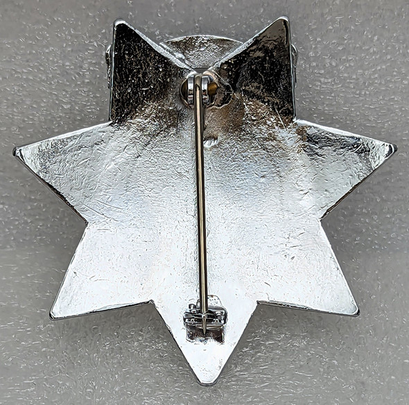 1940s - 1950s Santa Ana - Orange Jud. Dist. Orange Co CA Deputy Marshal Badge