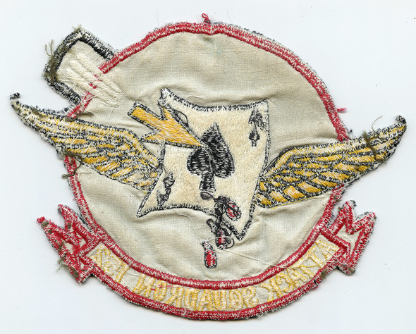 Nice ca 1964-65 USN VA-152 Attack Sq 152 Japanese Made Jacket Patch Combat Worn