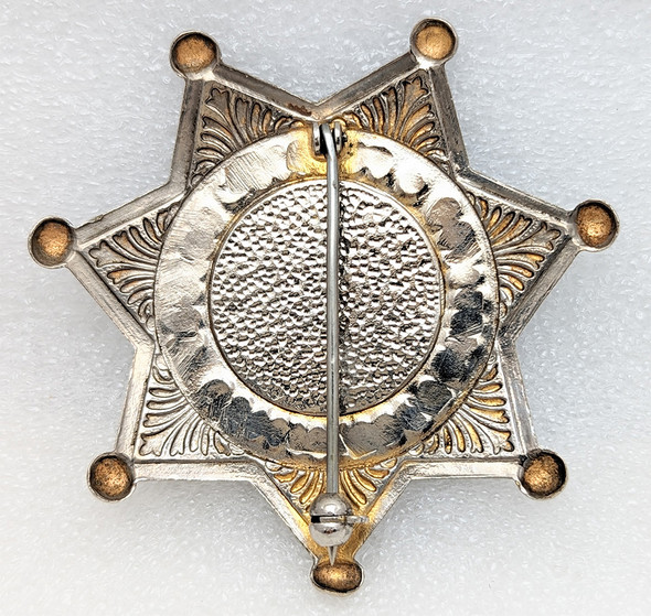 Great 1960s-70s Phoenix AZ Coliseum & Expo Center Police Badge #28