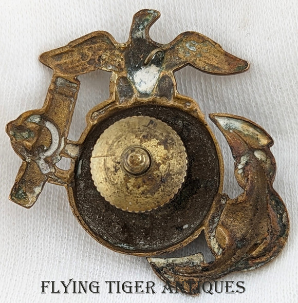 Nice USMC M1892 EM Cap EGA for Wear on the Blue Kepi Pre-Span Am War