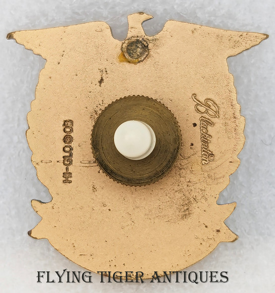 Rare 2008 NH State Police Ranking officer Campaign Hat Badge by Blackinton