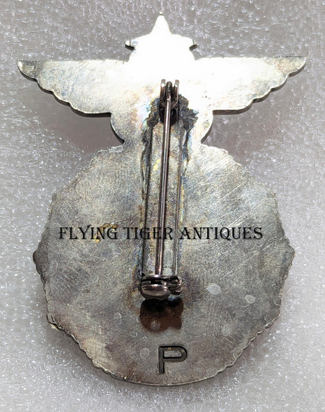 Rare ca 1960 USAF Europe Germany Air Base Police Badge CSU by Poellath