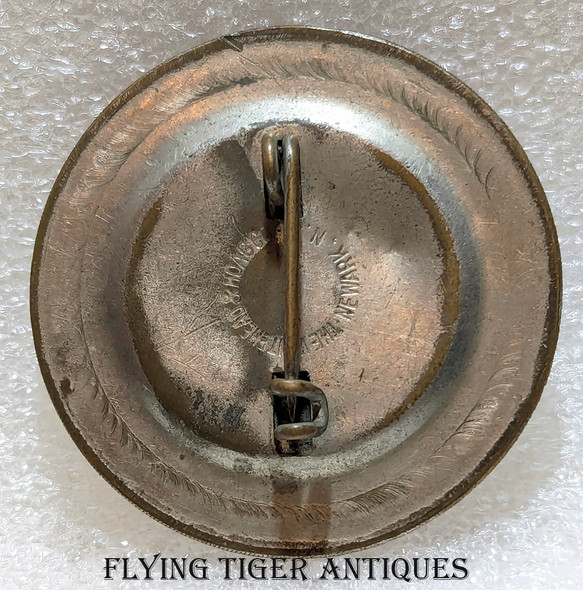 Rare ca 1940 Vultee Aircraft Worker Badge Apprentice 6541