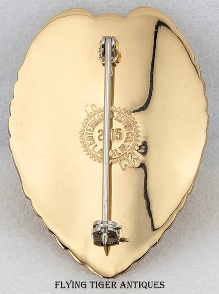 Beautiful 2015 Santa Fe Railway District Special Agent Retirement Badge #55 by Entenmann Rovin