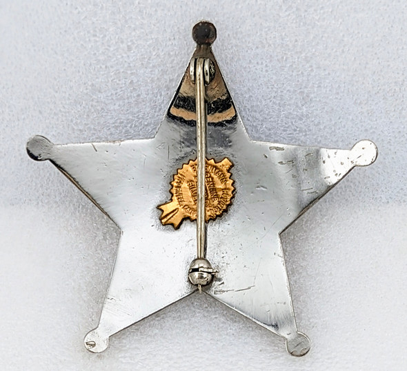 Ext Rare Ca 1970 UTETC United tribes Employment Training Center Safety & Security Officer Badge