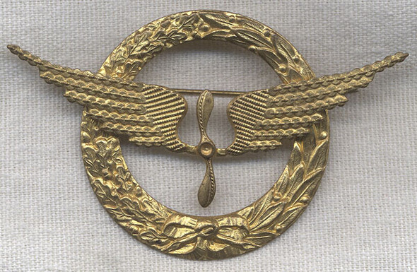 Superlative WWI French Aviation Patriotic Pin