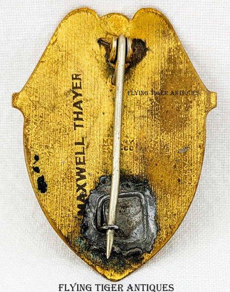 1928 Ventura CA Deputy Sheriff #95 M. Thayer VP Correspondent Covering the St. Francis Dam Flood