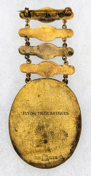 Rare Beautiful 1915 Arizona 50th Anniversary of Masonry Medal Aztlan Lodge No 1 Prescott