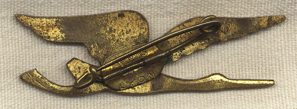 Large Stork French Air Force Squadron Badge