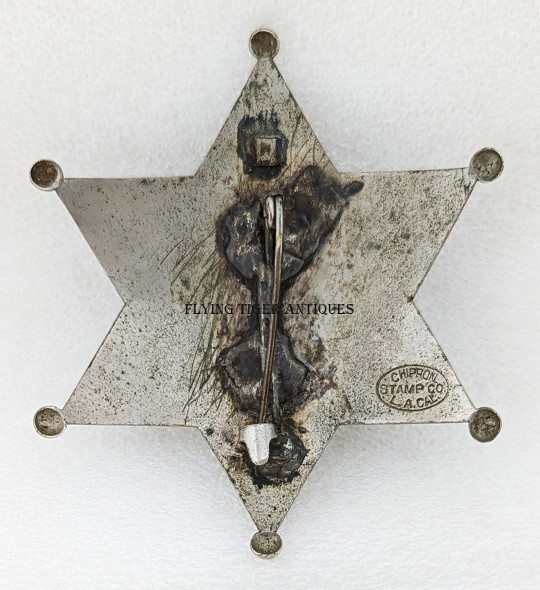 Ext Rare ca 1900 Series 2 Los Angeles California Police Badge #148 by Chipron