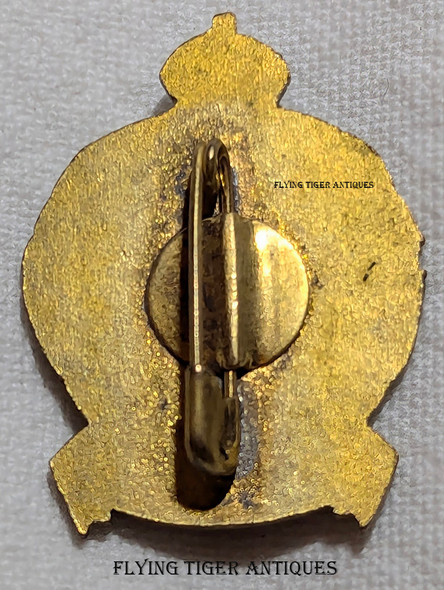 Rare ca 1944-1945 SAAF SALM South African Air Force # 10 Fighter Squadron Badge