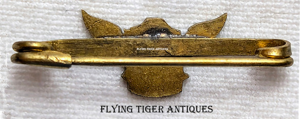 Rare ca 1944 - 1945 SAAF SALM South African Air Force No 21 Bomber Squadron Badge