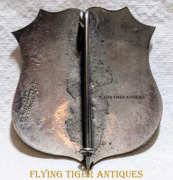 Great 1890's Swedish Soc for Anthropology & Geography (US Branch) Badge for Vega Award Committee