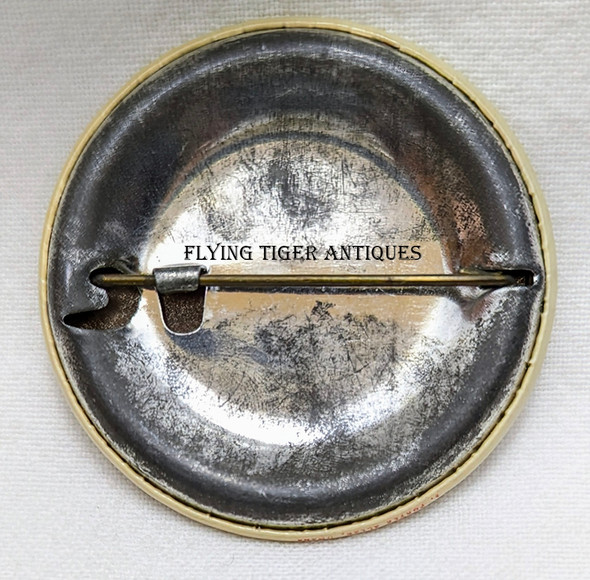 Large 1910s-1920s Omaha NE Police Dept Safety Patrol Officer Celluloid Badge # A387