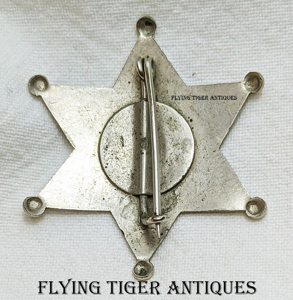 1910s Lawrence, KS Constable Badge of Theodore S. Charlton