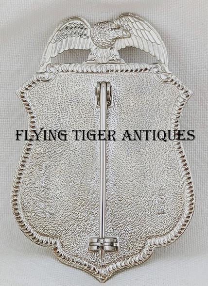 Rare 1970s - 1980s AMTRAK Railroad Police Patrolman Badge # 322 by Blackinton