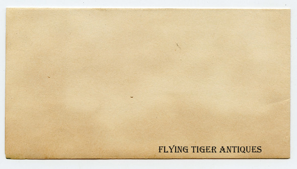 WWII USN Bunker Hill Christmas Card with Disney Designed Donald Duck Insignia ca 1944 CV-17