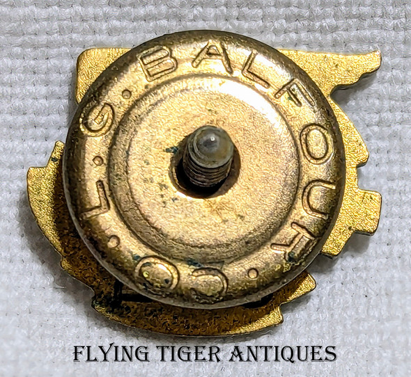 Rare 1940 AAA Race Mechanician Lapel Badge # 269 by Balfour