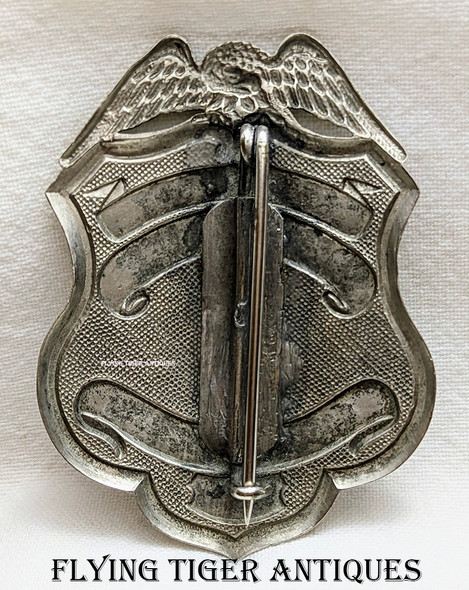 Wonderful ca 1910s-1920s Douglas Co Nebraska Chief Deputy Sheriff Badge # 1