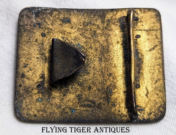 Wonderful Span-Am era Private Purchase Cavalry Belt Buckle Rough Riders?