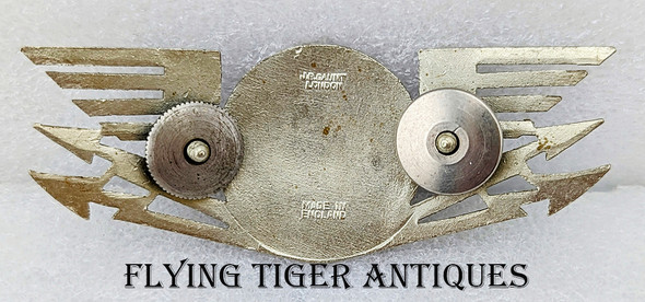 1930s Rotterdamse Elektrische Tram Operator Hat Badge by JR Gaunt