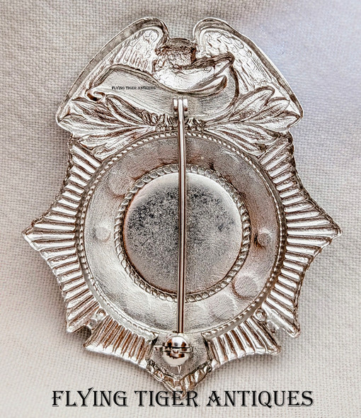 1960s-1970s La Vista Nebraska Police Patrolman Badge # 6