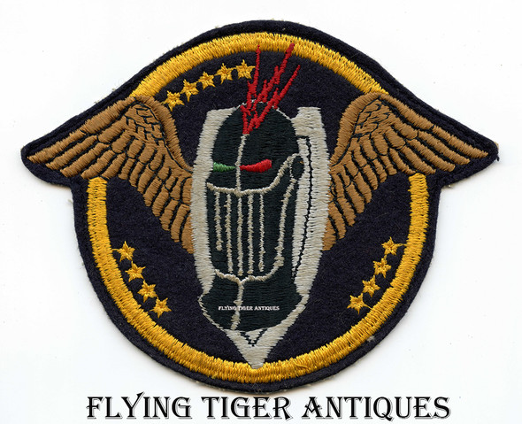 Scarce WWII USMC VMF (N) 554 Night Fighter Squadron Jacket Patch