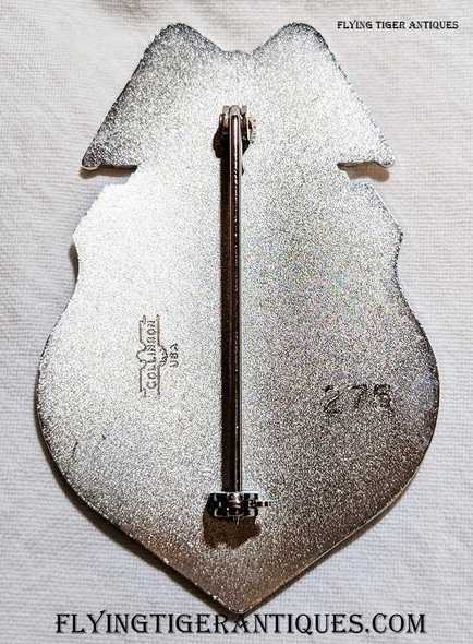 2001 Metro DC Transit Police 25th Anniversary Badge # 275 by Collinson