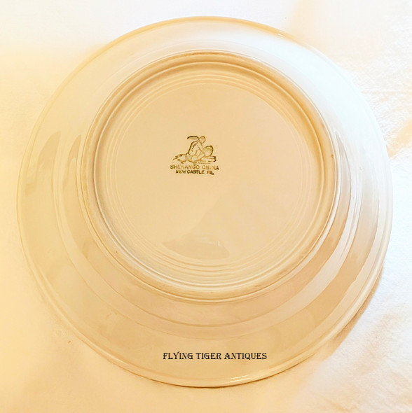 Great WWII USAAF Airborne Troop Carrier Cmnd. Soup Bowl by Shenango China The only one we've seen.