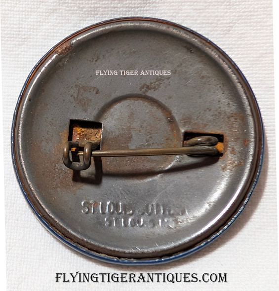 Ext Rare ca 1900 City of Lowell Massachusetts Celluloid Bootblack Badge # 207