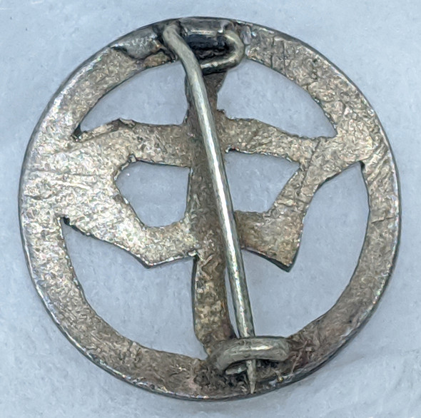 Ext. Rare 1930's - WWII CNAC China National Aviation Corporation Collar Insignia - airpi01930c